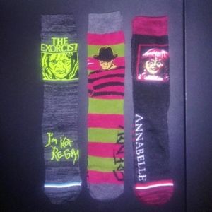 Horror casual crew socks